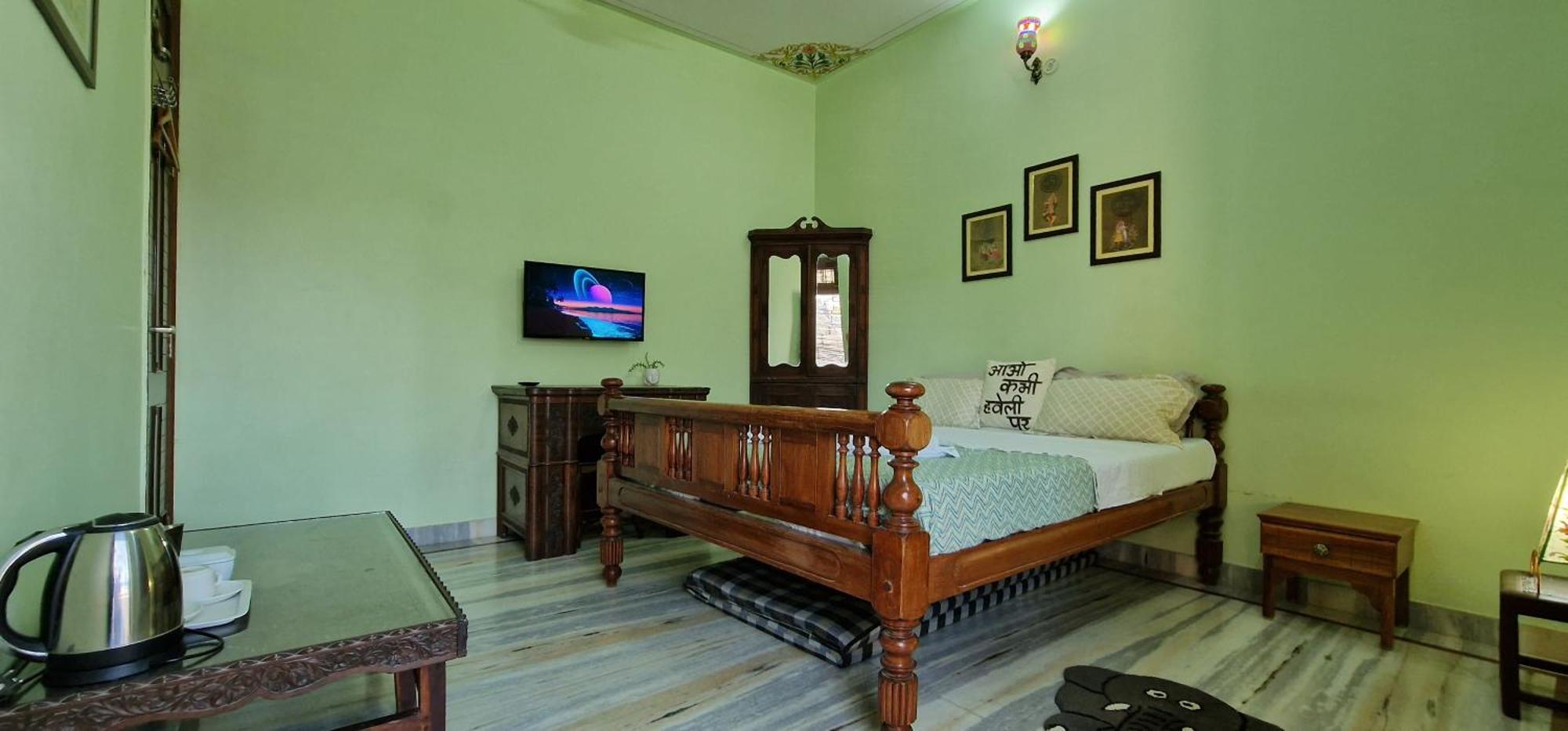 דירות ביקאנר Harsidhi Haveli חדר תמונה