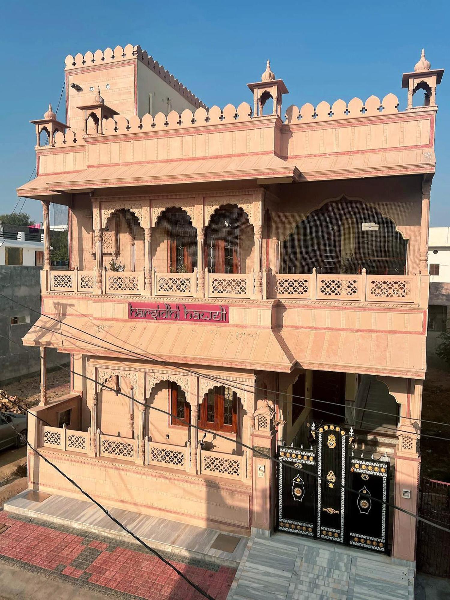 דירות ביקאנר Harsidhi Haveli מראה חיצוני תמונה
